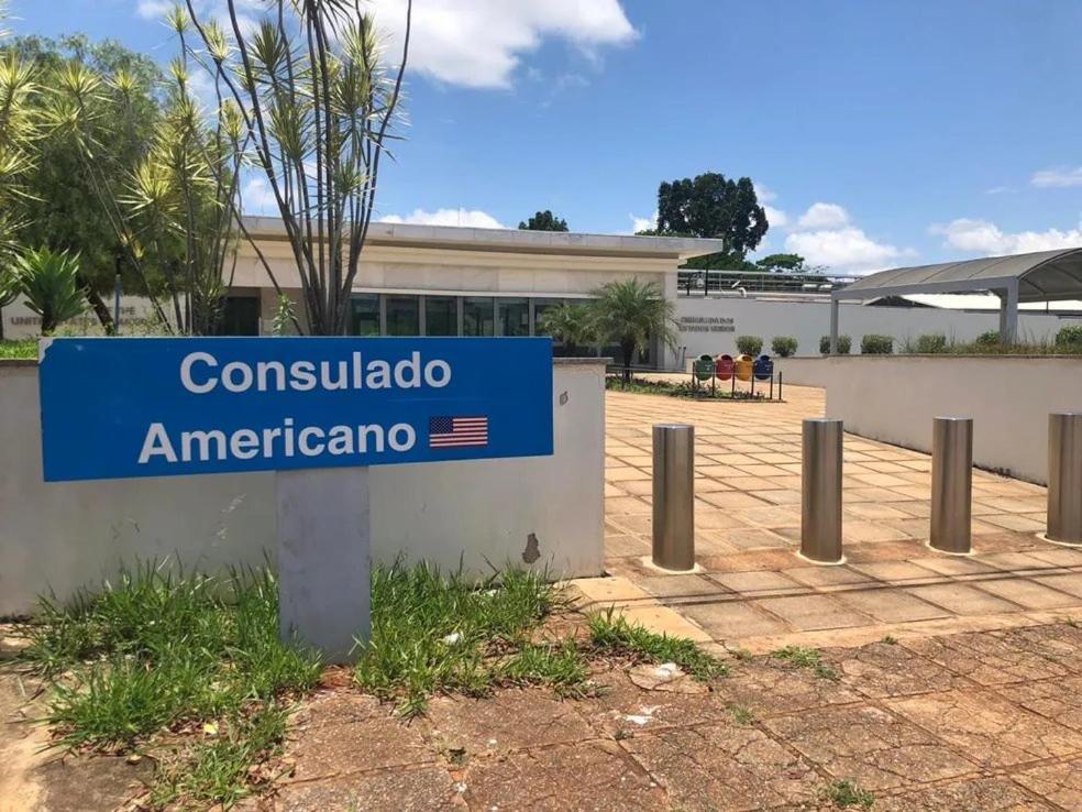 V822 Apart Aconchegante Em Frente Ao Shopping Brasilia Exterior photo